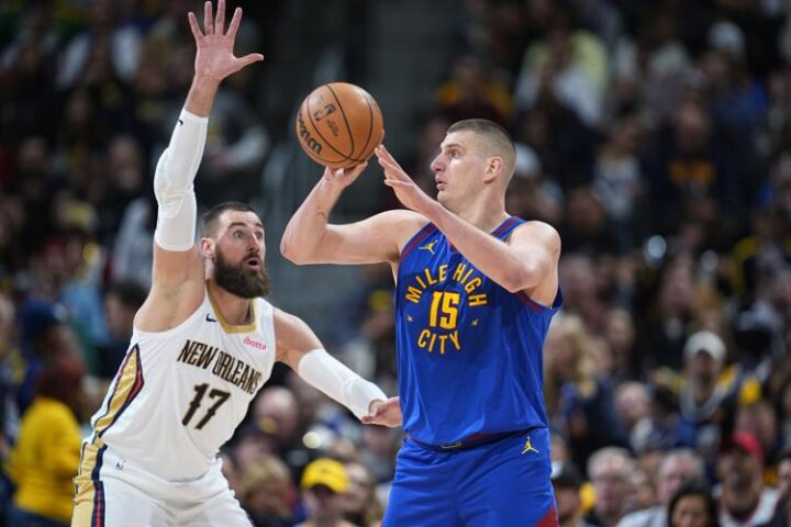 Jokic Pulls Nuggets in Win Against the Pelicans